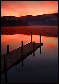 Lake Eden Sunrise - click for large image